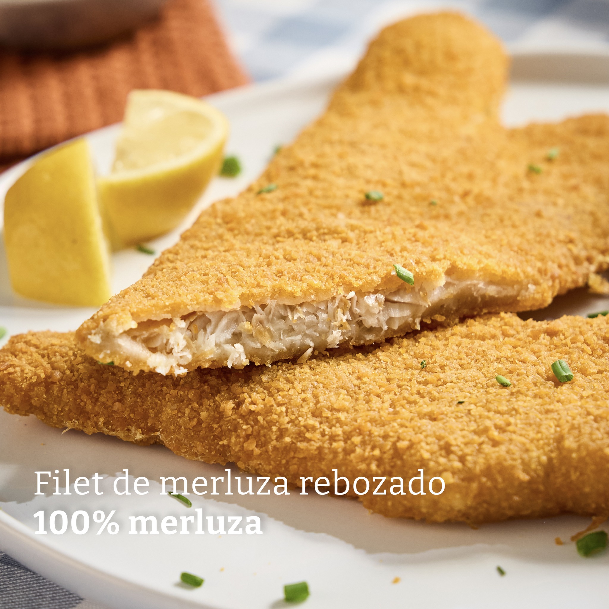 Filet de merluza rebozado